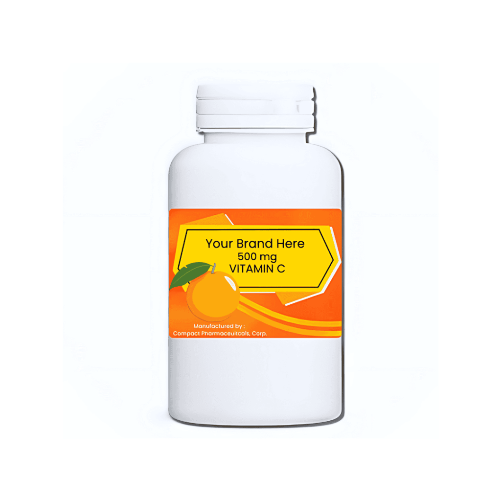 Your Brand Here - Compact Pharma Corp, Vitamin C Bottle
